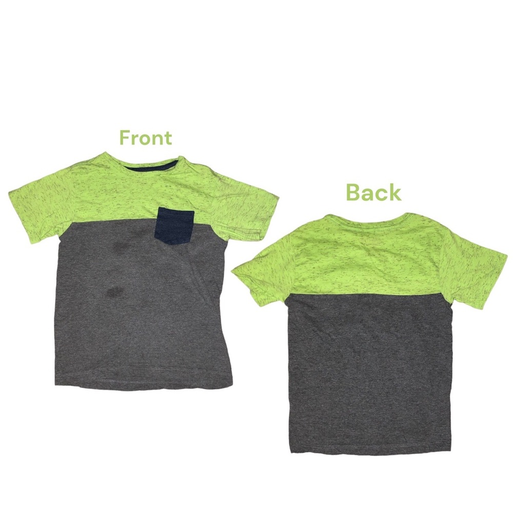 Smith’s American Pocket T-Shirt Boys Size M 5 / 6 Colorblock Short Sleeve